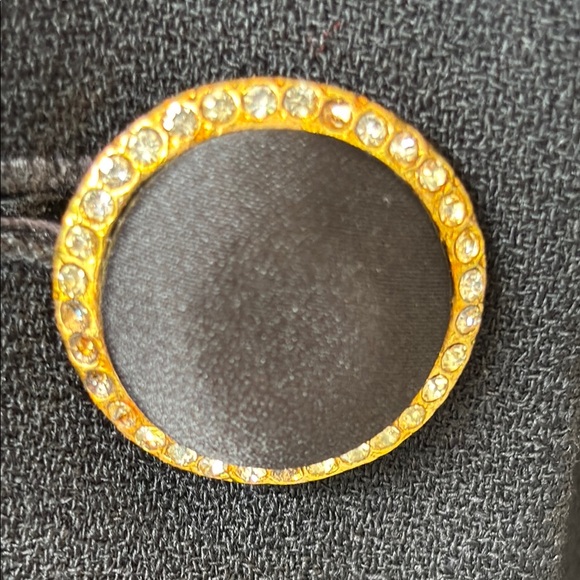 Vintage Bergdorf Goodman Tuxedo Elegant Black Women's Blazer - Picture 4 of 12